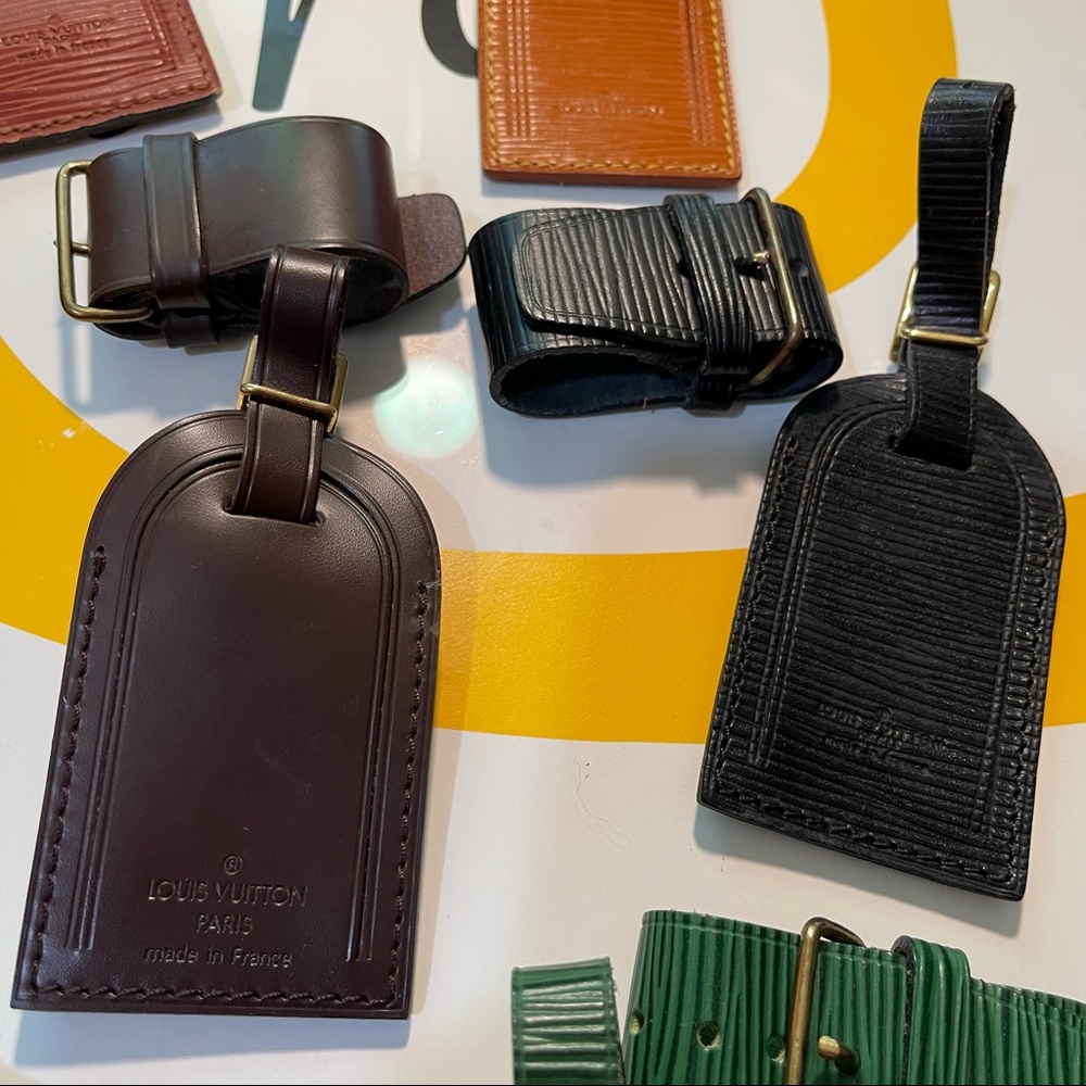 Rare Louis Vuitton Luggage Tags
& Poignet Sets (Price per 1 Set Each) - Picture 9 of 12